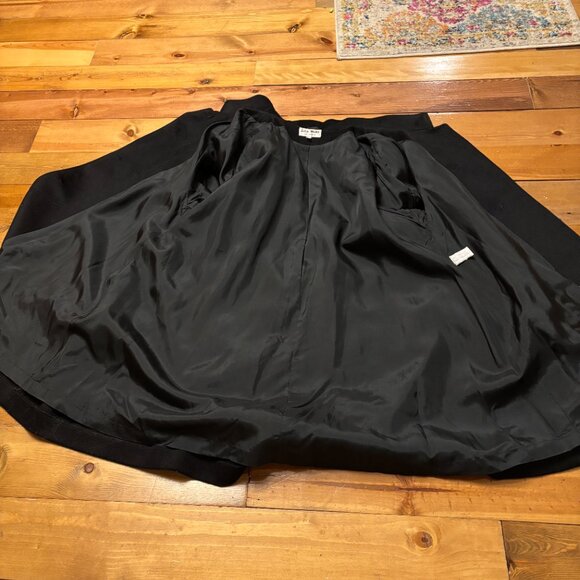 Vintage John Weitz Made in Poland 100% Wool Swing Coat - Picture 6 of 10